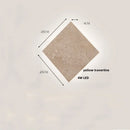 Ljojo LED Wall Lamp Sconce Yellow Travertine Waterproof Outdoor Stair Light