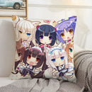 Ljojo 45x45 Cushion Cover - Decorative Pillowcase for Home, Car, and Bed Decor