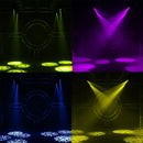 Ljojo™ LED Spot 80W Moving Head Light with 3 Face Prism for Party Bar Dj Disco