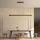 Modern Wooden Pendant Light LED Hanging Lamp for Kitchen Island by Ljojo