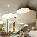 Ljojo Modern Acrylic Cloud Shape Chandelier for Living Room Bedroom Decor
