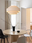 Nordic Minimalist Fabric Pendant Light Chandelier for Home Decor by Ljojo