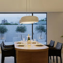 Ljojo Modern Aluminum Pendant Lamp in Black for Home and Office Lighting