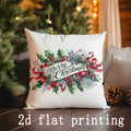 Christmas-themed Decorative Pillow Covers by Ljojo - Perfect for Sofa, Bedroom, Car