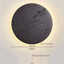 Ljojo LED Wall Lamps Black Travertine Nordic Minimalism Bathroom Mirror Lights