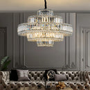 Ljojo LED Crystal Ceiling Chandeliers | Modern Luxury Designer Hanging Lamps for Living Room