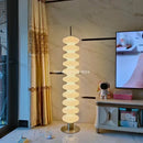 Italian Design Gourd Floor Lamp Cream Wind Sofa Side Ambient Light Ljojo Acrylic Metal LED