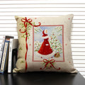 Ljojo Merry Christmas 45x45CM Cushion Cover for Home Decor