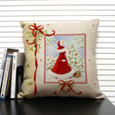 Ljojo Merry Christmas 45x45CM Cushion Cover for Home Decor