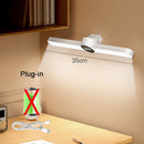 LED Hanging Desk Lamp Magnetic Clock USB Rechargeable Stepless Dimming Night Light by Ljojo