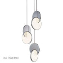 Modern Geometric Gold Silver Small Pendant Lamps Table Dining Bedroom Chandelier by Ljojo