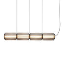 High-End Modern Italian Glass Colomn Floor Lamp by Ljojo, Luxury Living Room Bedroom Art Designer
