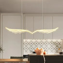 Gold Angel Wings Chandelier Modern Nordic LED Pendant Lighting for Dining Room Table by Ljojo