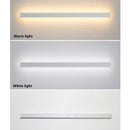 LED White Long Wall Lamp: Modern Minimalist Bedroom Aisle TV Background Indoor Light by Ljojo