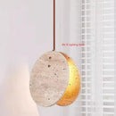 Japanese Medieval Yellow Cave Stone Chandelier - Creative Bed Head Hanger Atmosphere by Ljojo