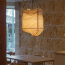 Linen Lanterns Pendant Lights: Wabi-sabi Style for Zen Bedrooms and Dining Rooms by Ljojo