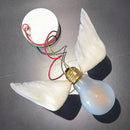 Ljojo LED Feather Wall Light - Elegant Indoor Sconce for Home Decor