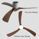 Ljojo 38-Inch Modern Simplicity Ceiling Fan with Lights & Remote Control