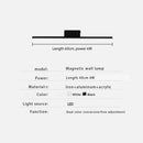 Ljojo LED Rechargeable Wall Lamp with Magnetic Attraction for Bedroom and Corridor