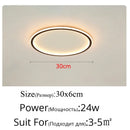 Nordic Style LED Ceiling Lamp for Living Room | Modern Simple Indoor Lighting Fixture by Ljojo