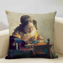Elegant Ljojo 45x45cm Print Cushion Cover for Home, Hotel, Office Décor
