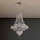 Ljojo Luxury Crystal Chandelier for High Ceiling Staircase European-Style Lighting