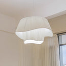 Nordic Creamy Style Fabric Pendant Lamps for Bedroom Decor by Ljojo