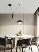 Nordic Creative Droplight Chandelier for Dining Room | Ljojo Modern LED Lamp for Restaurant Personality