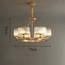 LED Crystal Pendant Chandelier Luxury Lighting for Dining Room by Ljojo