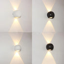 LED Aluminum Waterproof Small Wall Lamp for Bedroom Living Room - Ljojo Decorative Fixture