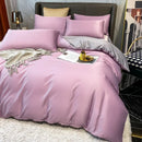 Ljojo 100% Cotton Bedding Set: Duvet Cover, Sheet, Pillowcases. Various Sizes Available.