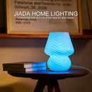 Ice Cream Cone Cup Glass Table Lamp LED - Ljojo Vegan-Friendly Bedroom Decor Light