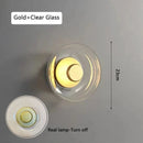 Nordic Minimalist LED Glass Chandelier Home Decoration for Bedroom - Ljojo