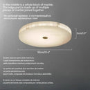 Ljojo Modern Marble LED Ceiling Lights Art Chandelier for Dining Living Room Home Decor