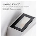 LED Wall Lamp Indoor Outdoor IP65 Waterproof White Black Modern Minimalist Aluminum Home Light Garden Light