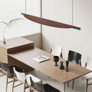 Nordic Wood Grain Leaves LED Pendant Light Chandelier by Ljojo - Wabi Sabi Restaurant Decor