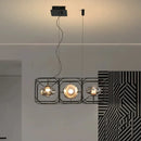 Nordic Designer Chandelier with Adjustable Lighting | Modern LED Living Room Floor Lamps by Ljojo