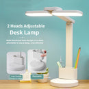 LED Table Lamp Eyes Protection Dimmable USB Rechargeable Desk Lamp by Ljojo