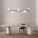 Nordic Designer LED Chandelier Hanging Light for Living Room Interior Lighting by Ljojo