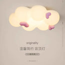 Cloud Cream Children's Room Ceiling Light Fixture Modern Minimalist Eye Protection Girl Princess Room Ljojo