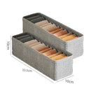 Ljojo™ Clothing Storage Boxes Drawer Organizers for Bras, Socks, Scarves, Underwear