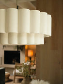 Nordic Retro Living Room Chandeliers Hanging Lamps | Wabi Sabi French Medieval Pendant Lights by Ljojo