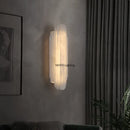 Ljojo Marble Wall Lamp: Spanish Postmodern Luxury Lighting Fixture for Home Decor