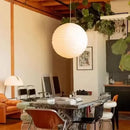 Ljojo™ Rice Paper Wabi Sabi Pendant Lamp, Ceiling Hanging Light for Kitchen, Living, Dining Room