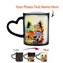 Ljojo Magic Photo Mug Customized with Your Image and Text - Ceramic Tea Cup