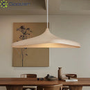 Modern Nordic Straw Wicker Ratten LED Pendant Light Chandelier for Home Decoration by Ljojo