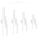 Ljojo LED Line Ceiling Lamp for Home Lighting