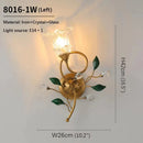 French Pastoral LED Wall Lamp Sconces - Creative Flower Home Decor - Ljojo