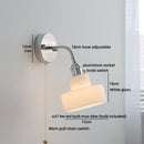 Ljojo LED Wall Lamp Nordic Bathroom Stair Light Iron Base Modern Design
