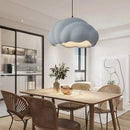 LED Hanging Lamp Nordic Bird's Nest Resin Chandelier for Living Rooms by Ljojo
